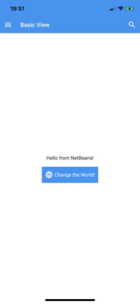 iOS app