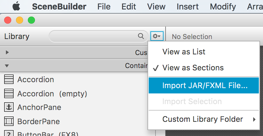 0. Open SB - Library Button - Former mode