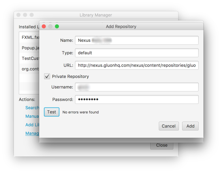 5.1. Add a new private repository